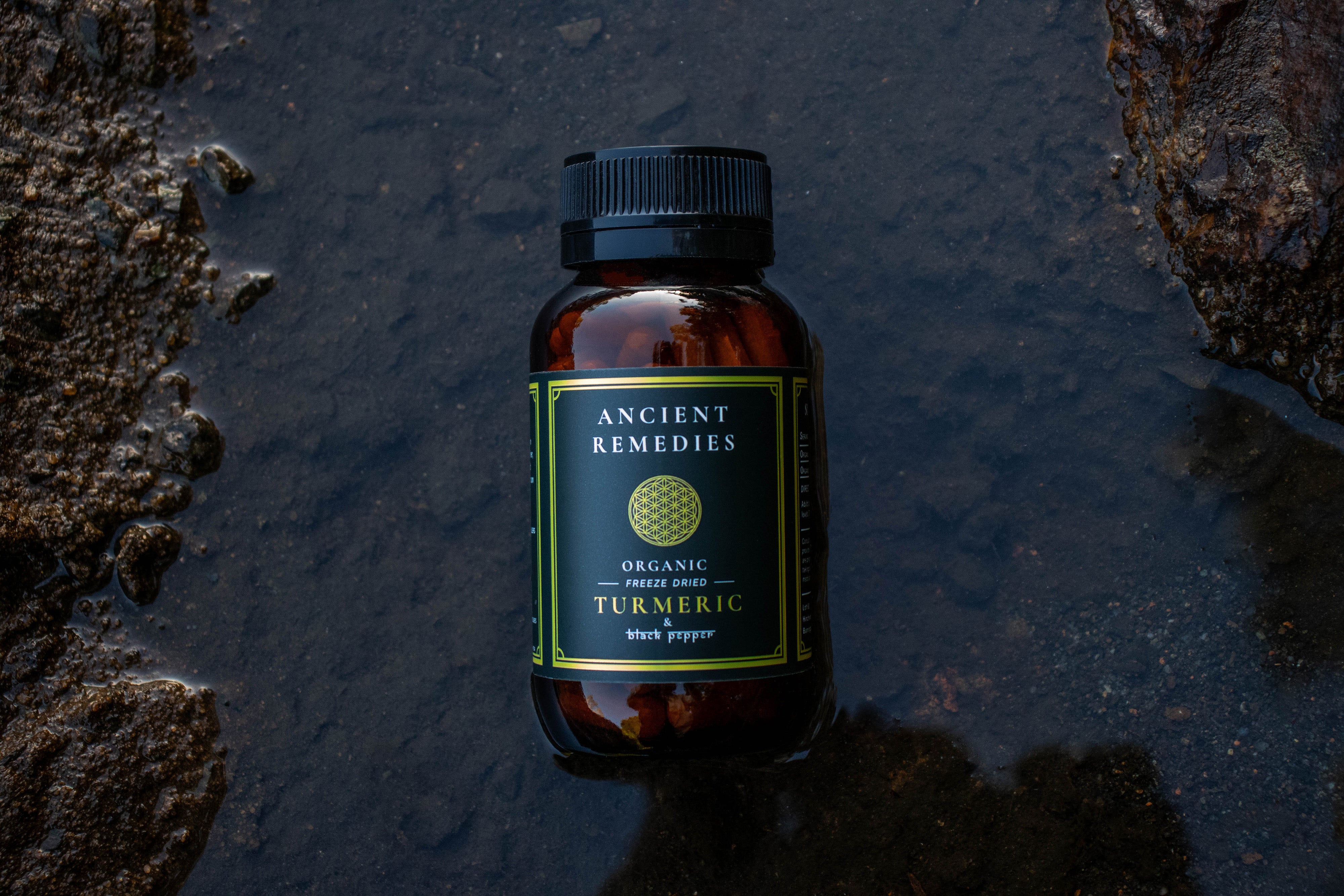 Freeze Dried Turmeric And Black Pepper